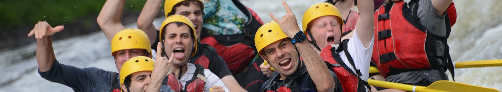 Week-end de rafting sur la Rouge