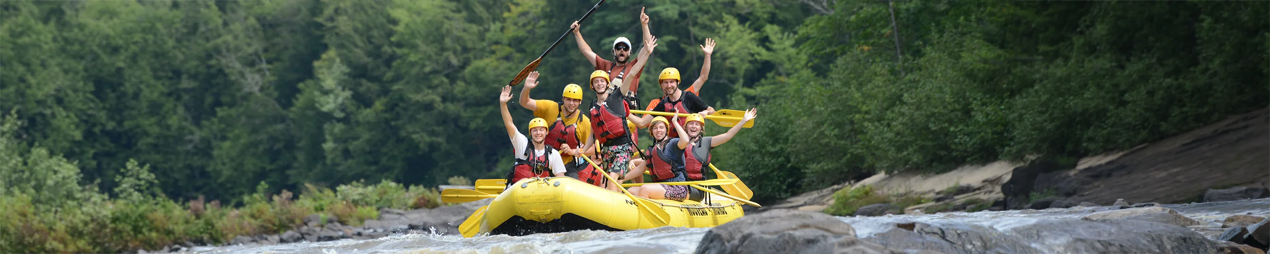 Forfait Aventure épicurienne | Rafting Nouveau Monde